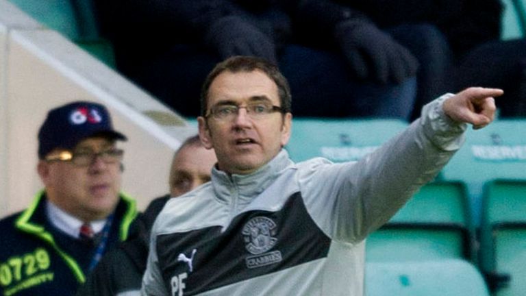 Pat Fenlon: Unhappy with a Hibernian loss at the Easter Road Stadium
