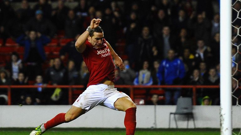 Billy Sharp: Scores the equaliser
