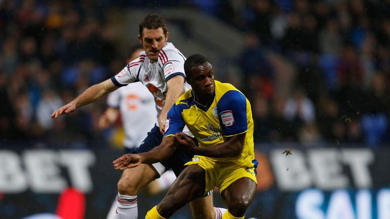 Ricketts and Antonio: Battling for the ball