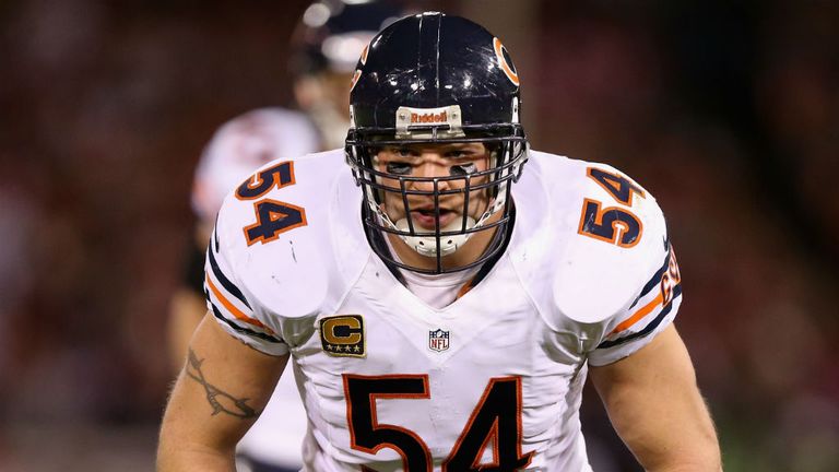 Brian Urlacher was the NFL's Defensive Player of the Year in 2005