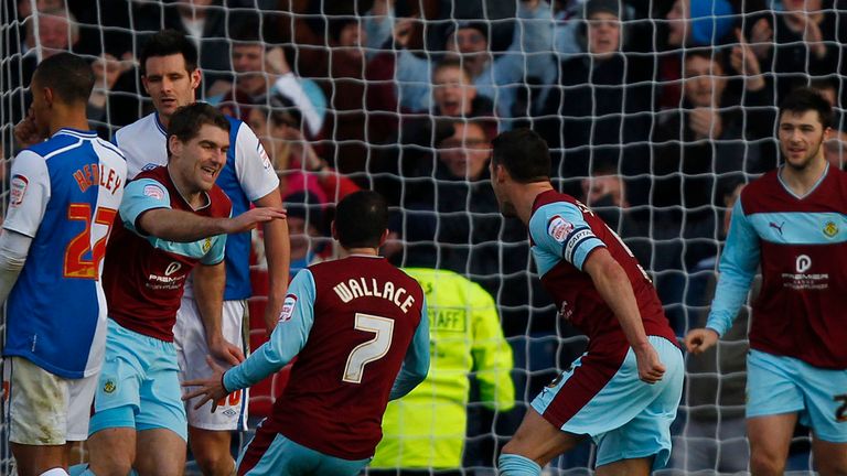 Sam Vokes: Celebrates his equaliser