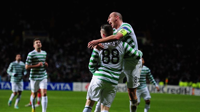 Gary Hooper: Fired Celtic ahead against Spartak Moscow