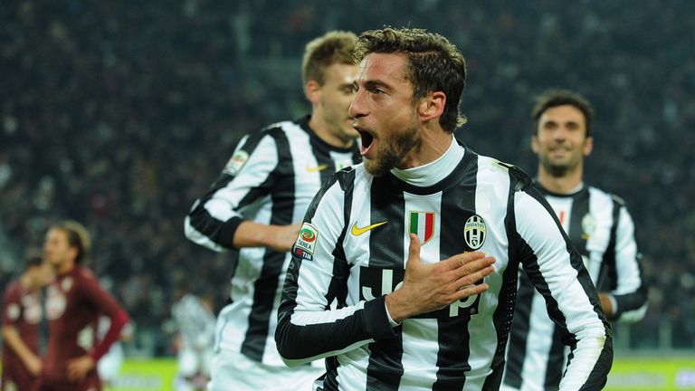 Marchisio was on target twice for Juventus
