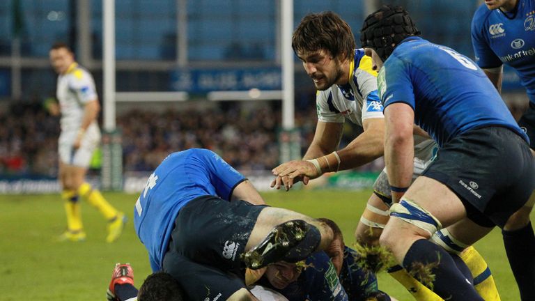 Wesley Fofana went over for a try in Dublin as Clermont pulled off back-to-back wins over the defending champions