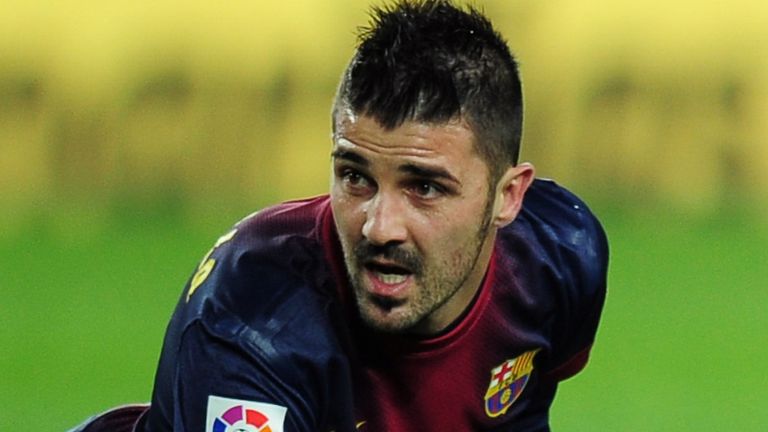 David Villa: Staying at Barcelona despite being linked with a move away