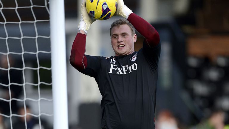 David Stockdale: Says he is focused on playing for Fulham next season