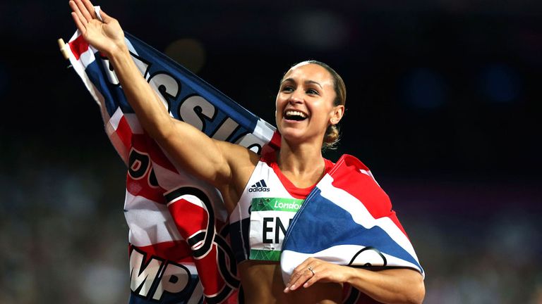 Jessica Ennis: Won gold in the heptathlon