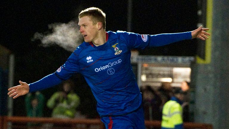 Billy McKay: Inverness striker has been linked with a return to England but Terry Butcher doesn't want to sell