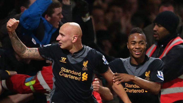 Jonjo Shelvey: Accredited the last winner during Liverpool's win over West Ham earlier in the month
