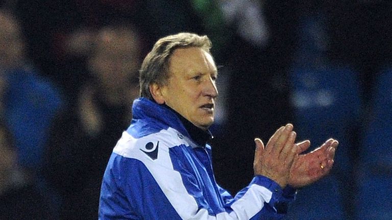Neil Warnock is now looking forward to Saturday's trip to Blackburn.