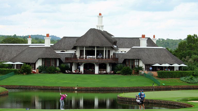 Water is very much in play at the par four 9th hole