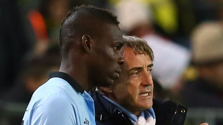 Mario Balotelli: Told to listen to Roberto Mancini by Cesare Prandelli