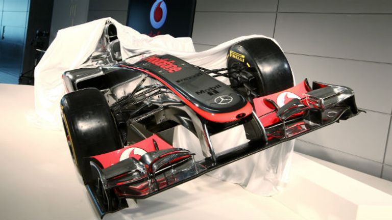McLaren's 2012 car was unveiled at the team's Technology Centre