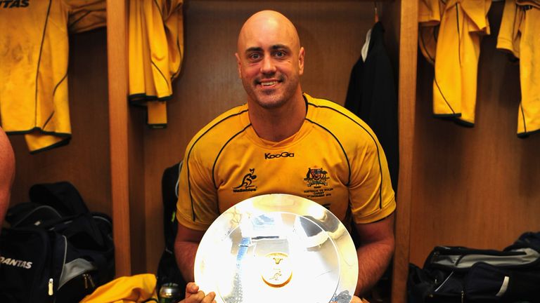Nathan Sharpe: Finished his final Test on a winning note