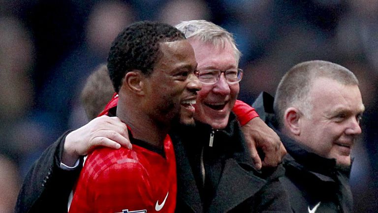 Patrice Evra: Defender has warned the Manchester United players they face the 'sack' if they don't win the title