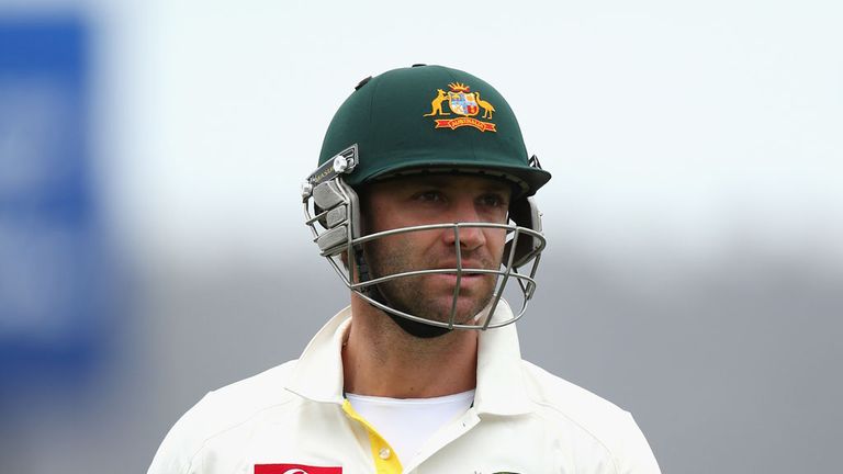 Phil Hughes: Made an impact scoring 86 on day one of the first Test