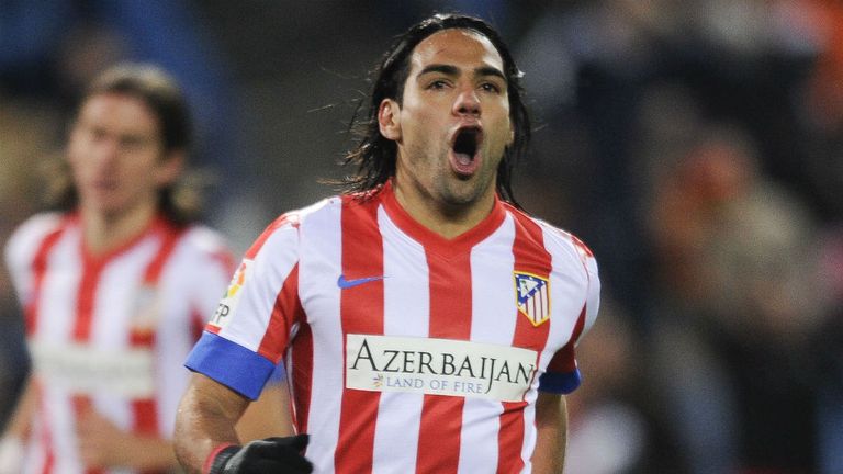 Falcao: Has bagged 17 goals in La Liga this season, attracting several clubs