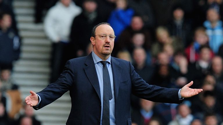 Rafael Benitez: Has had a nightmare start to life at Chelsea