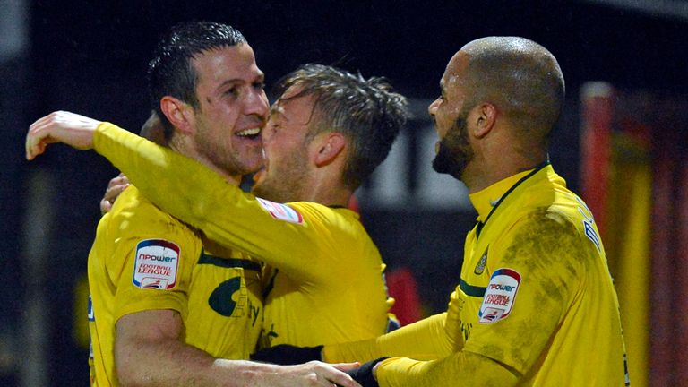 Richard Wood (l): Has impressed while on trial at Charlton