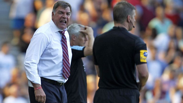 Sam Allardyce feels referees make mistakes due to fatigue - and especially at this time of year