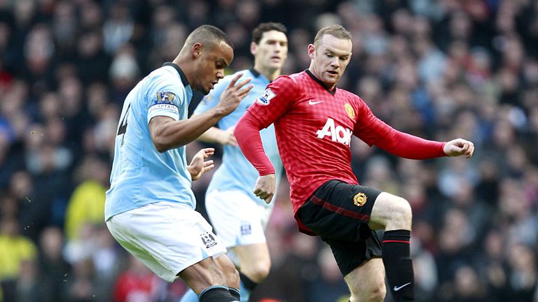 Vincent Kompany: Skipper hopes to get one over on Wayne Rooney again