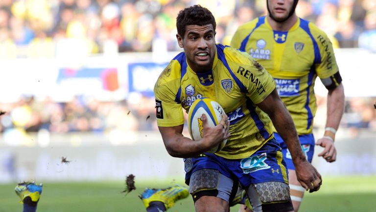 Wesley Fofana: bagged a brace of tries for Clermont in their lop-sided victory over Bayonne