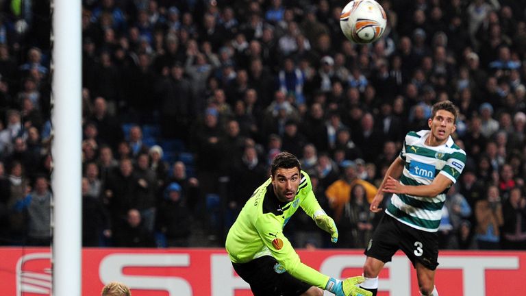 Daniel Carrico: played against Manchester City in the Europa League last season