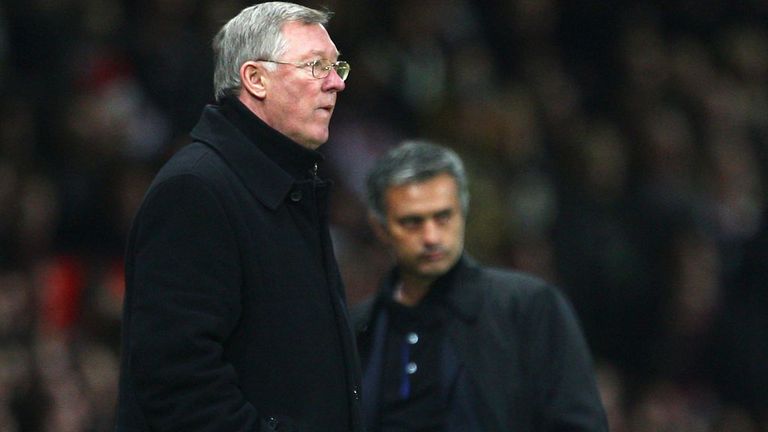Jose Mourinho and Sir Alex Ferguson go head-to-head on Wednesday