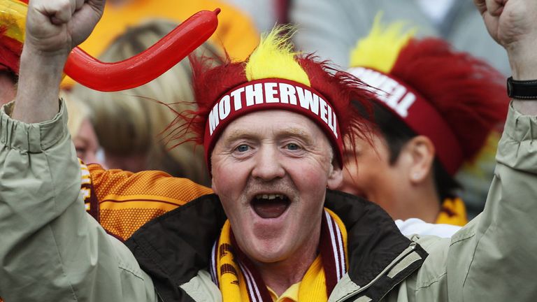 Motherwell fans have something to cheer about