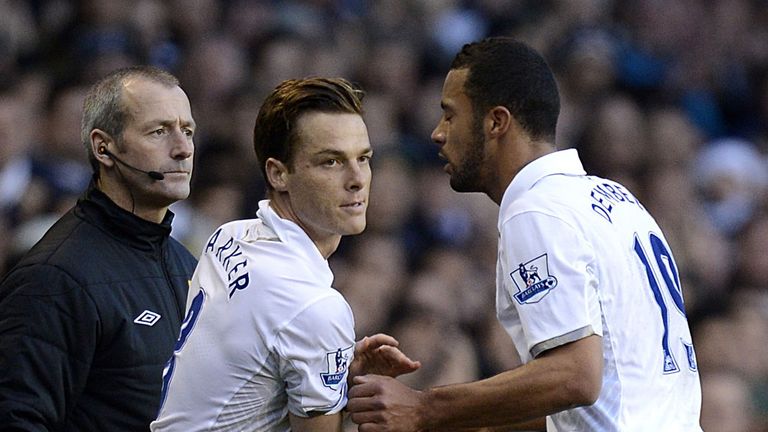 Scott Parker making his return to action for Spurs against Swansea this weekend