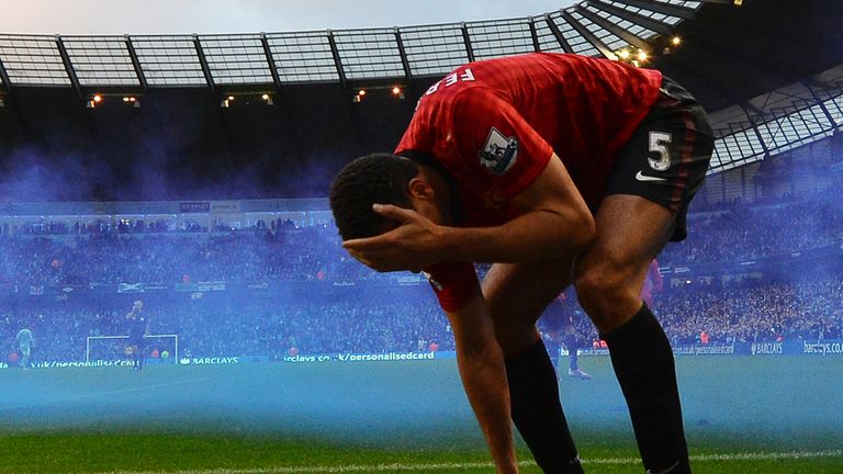 Rio Ferdinand: Injured following missile incident