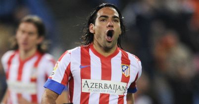 Falcao: Headed Atletico in front