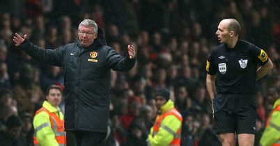 Sir Alex Ferguson: Fumes at referee Mike Dean