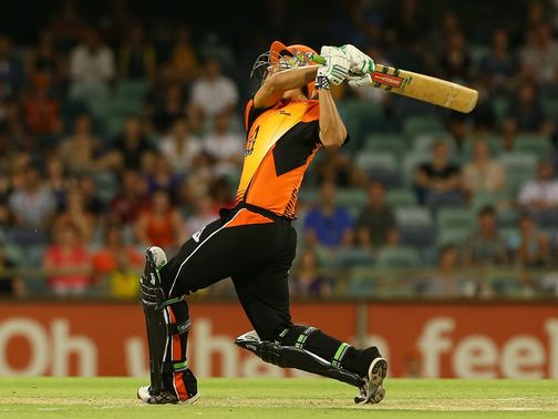 Nathan Coulter-Nile: impressive hitting from Perth Scorchers all-rounder
