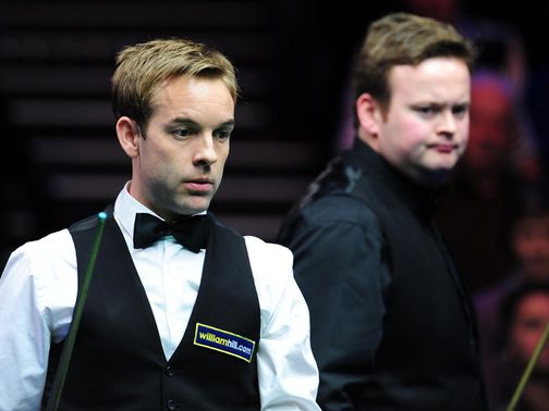 Ali Carter couldn't hold off Shaun Murphy.