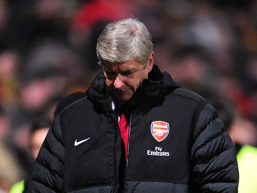 Arsene Wenger saw Arsenal suffer a shock defeat
