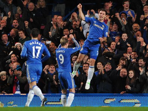 Ivanovic (right) has Benitez's backing