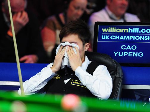 Cao Yupeng: Suffered first round exit