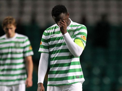 Victor Wanyama shows Celtic's frustrations