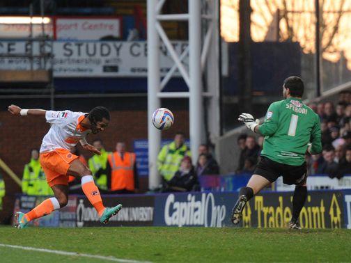 Delfouneso heads home the opening goal