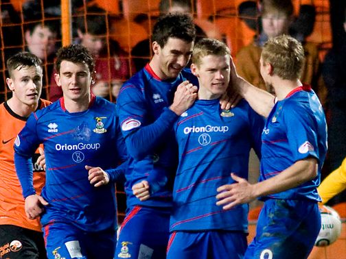 Billy McKay scored a hat-trick for Inverness
