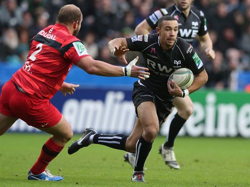 Eli Walker: Try scorer for The Ospreys