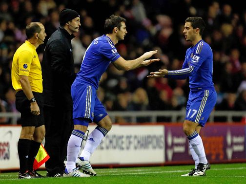 Lampard: Believes Hazard can be one of the best in the world