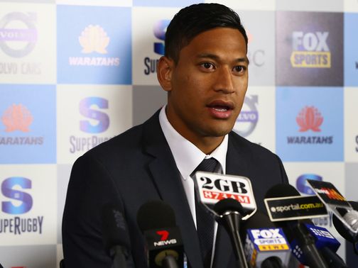 Israel Folau: Switching to rugby union