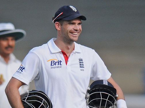 Anderson: Given a break by England