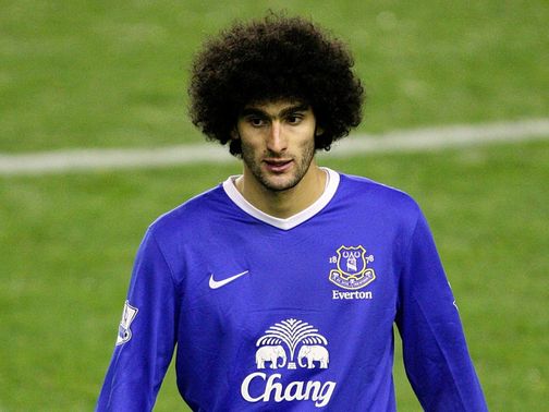 Marouane Fellaini: Has told Chelsea to make a bid