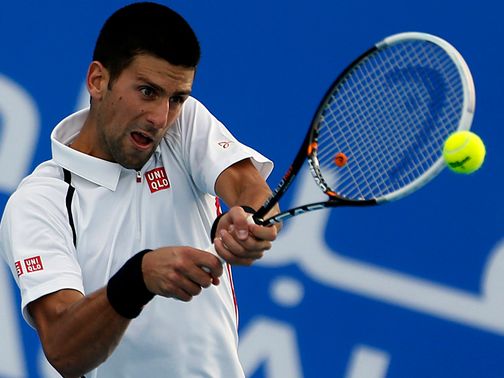 Novak Djokovic: Easily defeated David Ferrer