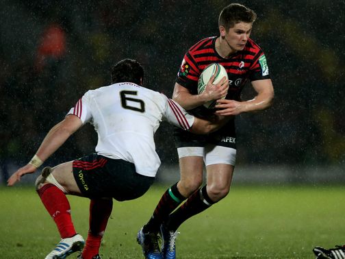 Owen Farrell: Contributed 14 points with the boot