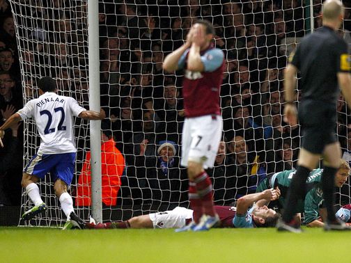 Steven Pienaar nets Everton's winner&nbsp;