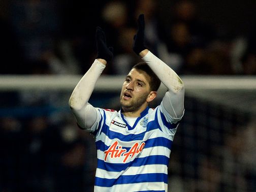 Adel Taarabt claps the Loftus Road fans